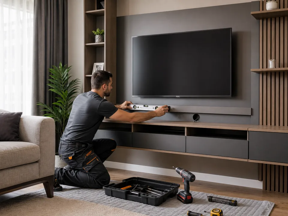 TV Ünitesi Montajı